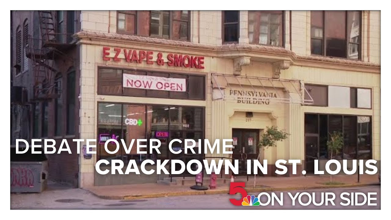Growing debate over crime crackdown continues in downtown St. Louis