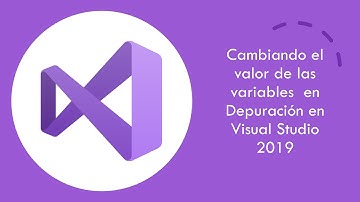 Cambiando el valor de las variables en el depurador en Visual Studio 2019