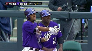 ARI@COL: Ynoa singles for his third RBI of the game