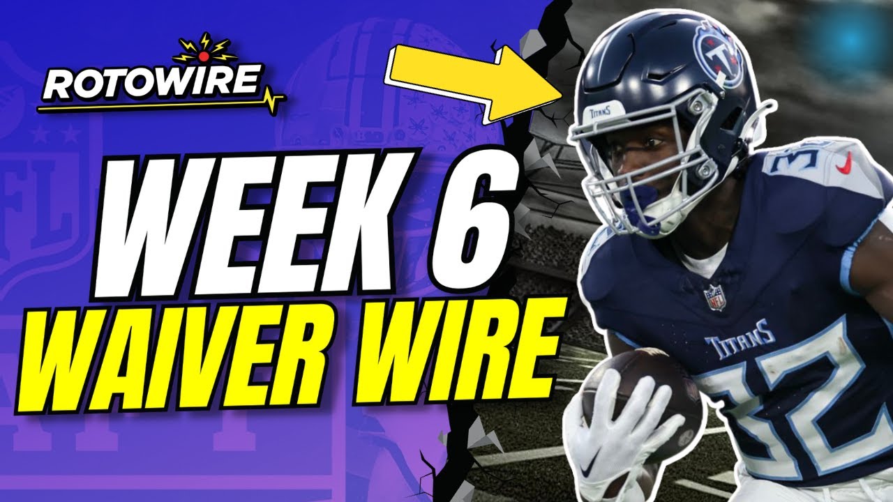 Week 6 Waiver Wire: Pickups, Drops, FAAB Recommendation II 2023 Fantasy Football