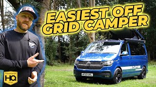 Easy off grid camper van with Clayton Power. 230v on the go and no more gas