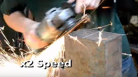 Making an Anvil in Less Than 3 Minutes