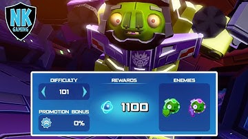 Angry Birds Transformers - Spark Run Series - Level 101 - Featuring Devastator