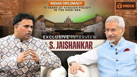 🔴 Dr. S. Jaishankar’s Exclusive Interview on 11 Years of Foreign Policy in the Modi Era | DD India