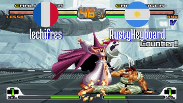 FT5 @svcsplus: lechifres (FR) vs RustyKeyboard (AR) [SNK vs Capcom svc Fightcade] Dec 7
