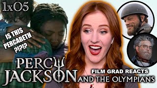 Non-Book Reader Reacts *PERCY JACKSON* Ep 5 | Film Grad's First Time Watching PJ & The Olympians