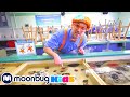 Blippi Visits Point Defiance Zoo/Aquarium | @Blippi | Moonbug Literacy