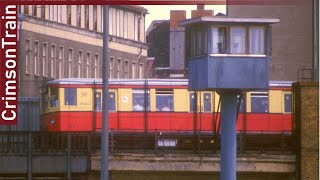 Momentaufnahmen der S-Bahn in Berlin (West) in den 1980er Jahre