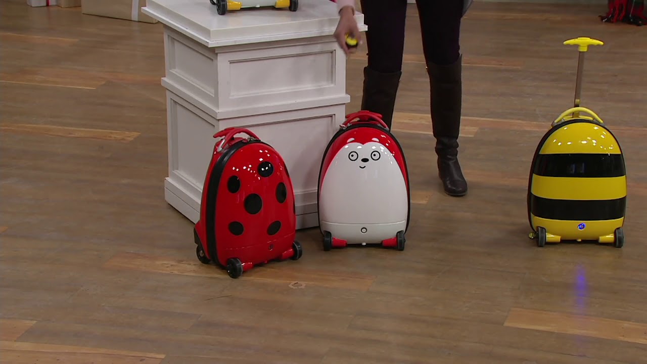 iCozy RC Kids Remote Control CarryOn Suitcase on QVC YouTube
