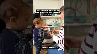 How This 2 years old Spoke 50 Words in Just 1 Month!#shortsfeed #speechtherapyathome