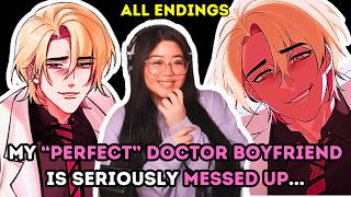 My Perfect Boyfriend Is A Yandere Doctor! | Helping My Boyfriend - All Endings