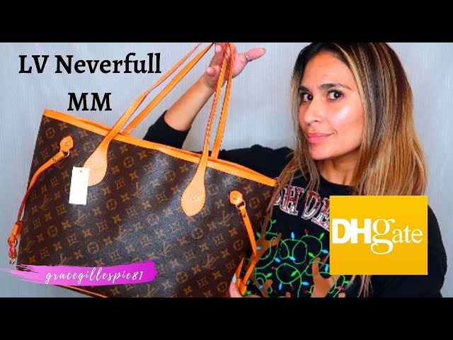 DHgate Louis Vuitton Style Forte Dei Marmi Blue Summer Trunks Neverfull MM  Dupe Bag Unboxing Review