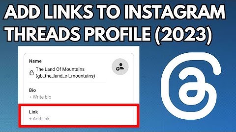 How to Add Link to Instagram Threads Profile (2023)