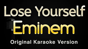 Lose Yourself - Eminem (Karaoke Songs With Lyrics - Original Key)
