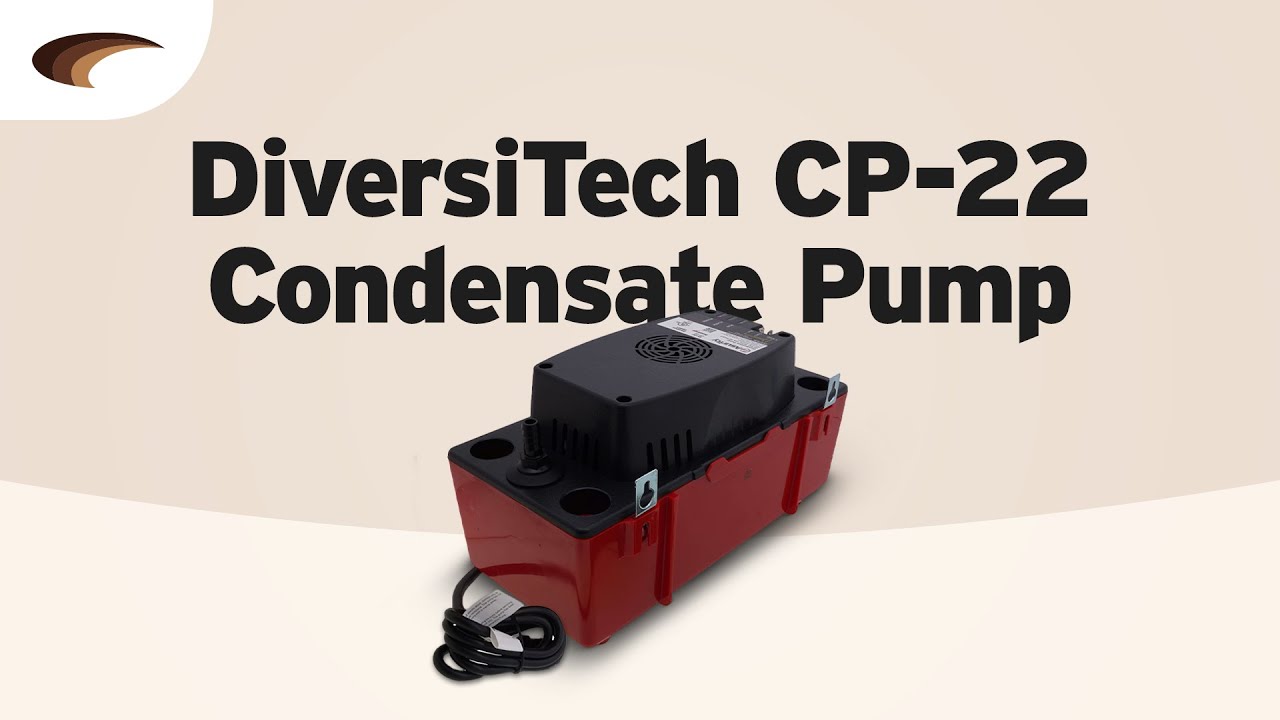 The DiversiTech CP-22 Condensate Pump - YouTube