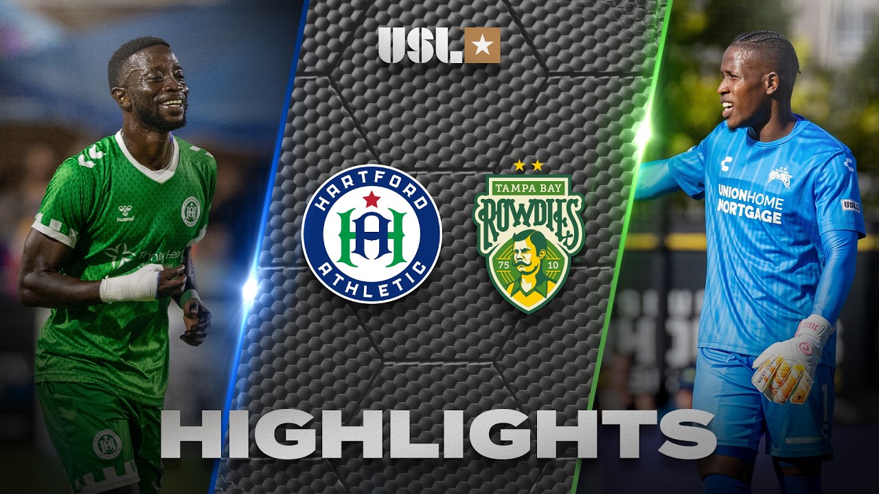 9.12.2026 | Hartford Athletic vs. Tampa Bay Rowdies - Game Highlights