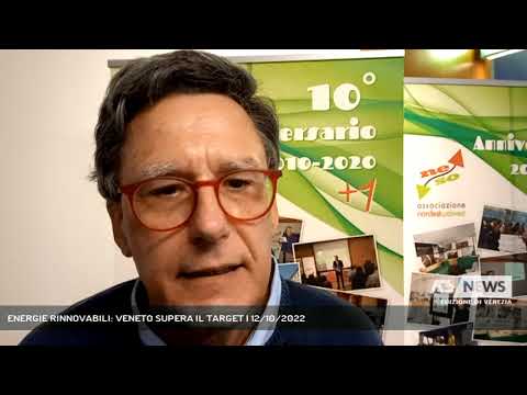 ENERGIE RINNOVABILI: VENETO SUPERA IL TARGET | 12/10/2022