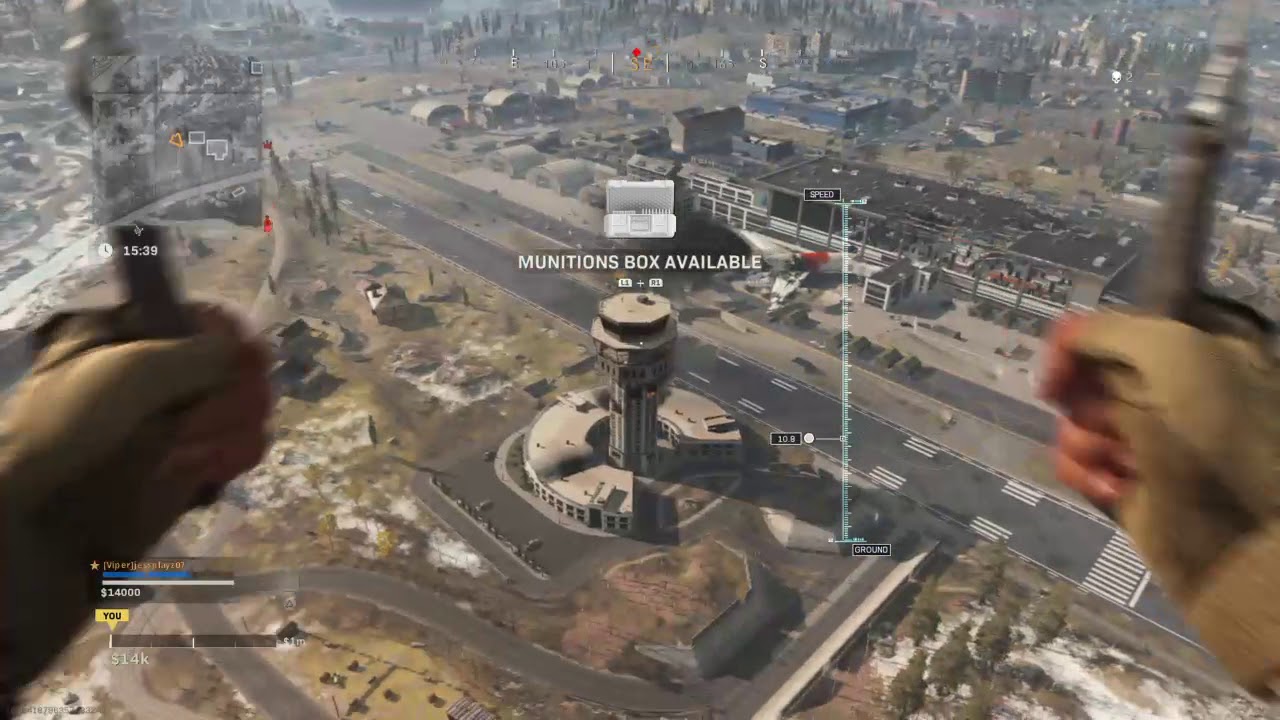 Mid air quick scope warzone moving scope YouTube