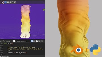 Blender+Python: Color Slices Tutorial Series, Part 7: Applying an HDRI with Python
