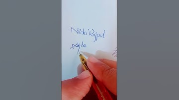 Nida Rajpot Signature