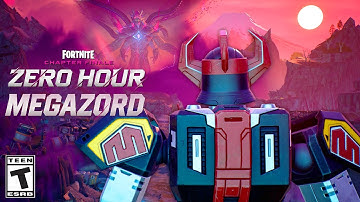 What does MEGAZORD actually do in Fortnite ZERO HOUR Event (Chapter 6 Finale BACKSTAGE)