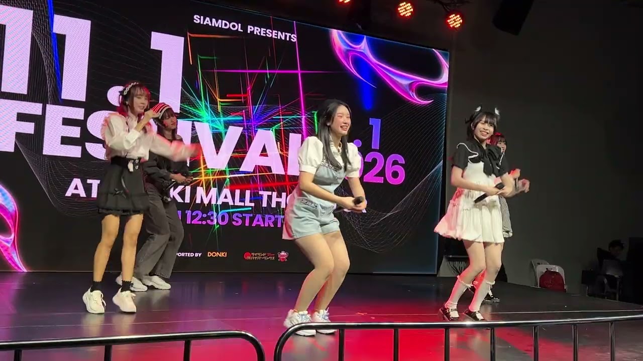 [Fancam] Sumomo - Yamato Nadeshiko Sunrise [4K] 20260111 @11.1 Festival , Donki Mall Thonglor