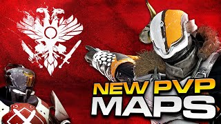 NEW PVP MAPS (Live reaction & thoughts) Ft. Bungie