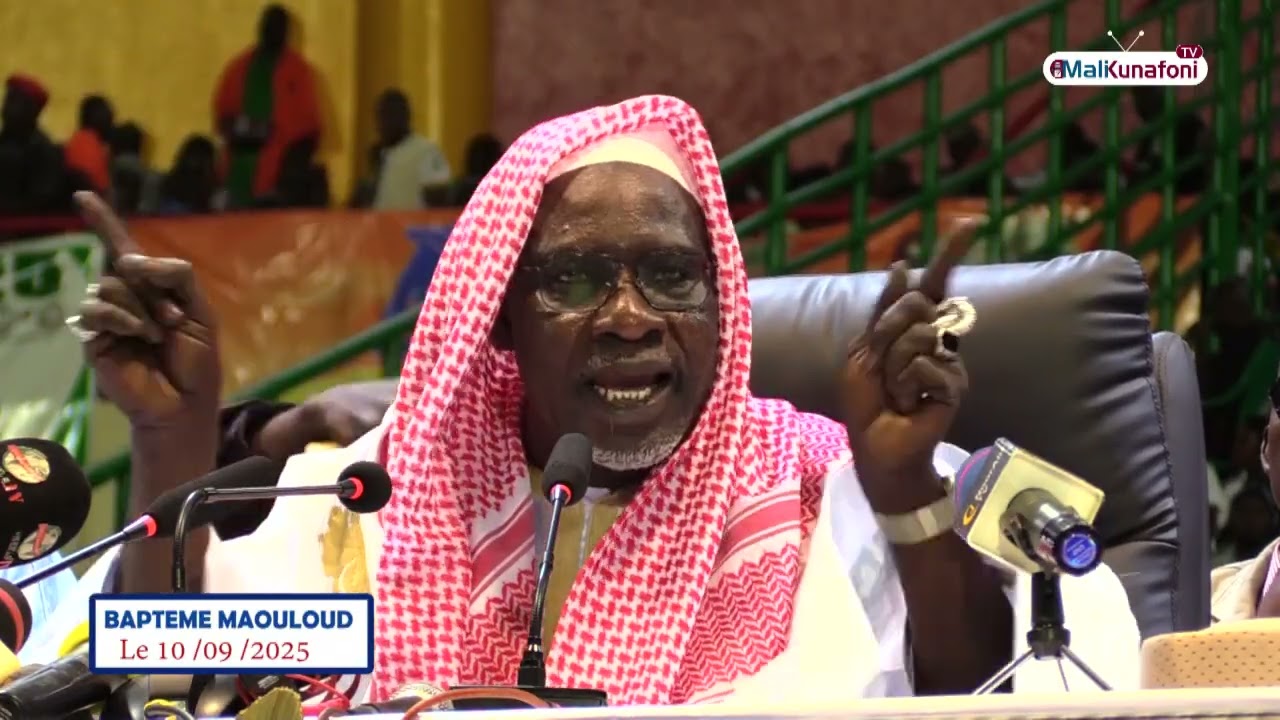 MALI / Haïdara dénonce les extrémistes violent dans l'islam  Baptême Maouloud  le 10 Septembre 2025.