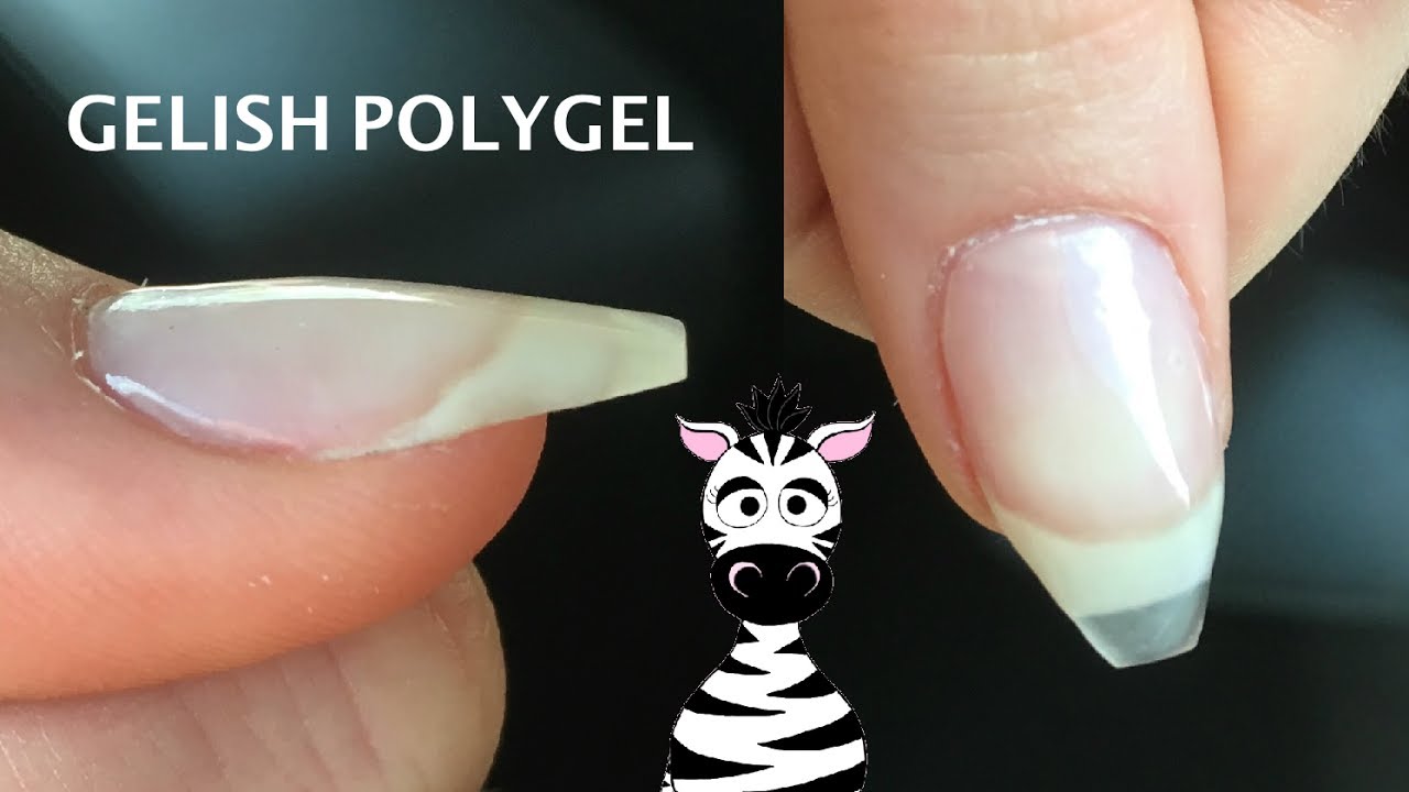 Gelish Polygel | My First Impression and Tutorial - YouTube