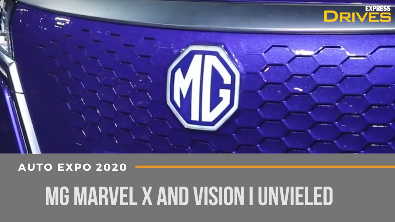 MG Motors showcases Marvel X, Vision I concept in Auto Expo 2020