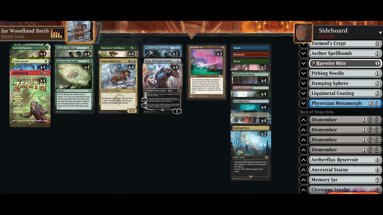 Under The Meta: Memory Jar Temur Battlecrier Combo | Deck Guide & Gameplay | MTG Arena