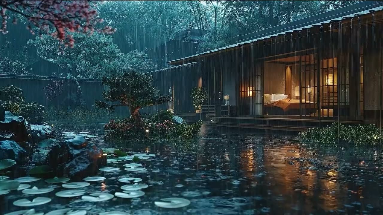 Relaxing Rain Sounds for Deep Sleep | Soft Rain to Calm Your Soul | Gentle Rain Therapy (NO ADS)