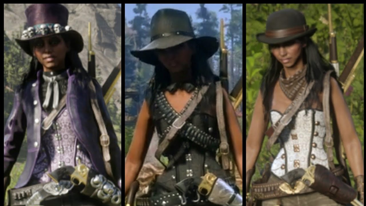 RDO (3) Chambliss Corset outfit ideas (requested) YouTube