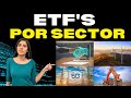 ⭐ MEJORES ETF's en los Sectores de Tecnología, Energía, Materiales y Telecomunicaciones