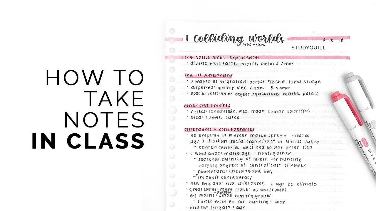 How to Develop Good Note-Taking Shorthand for Any Class — Absolutely  Studying