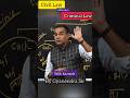 Difference Between Civil Law and Criminal Law #shorts #judiciary #judiciarypreparation #law