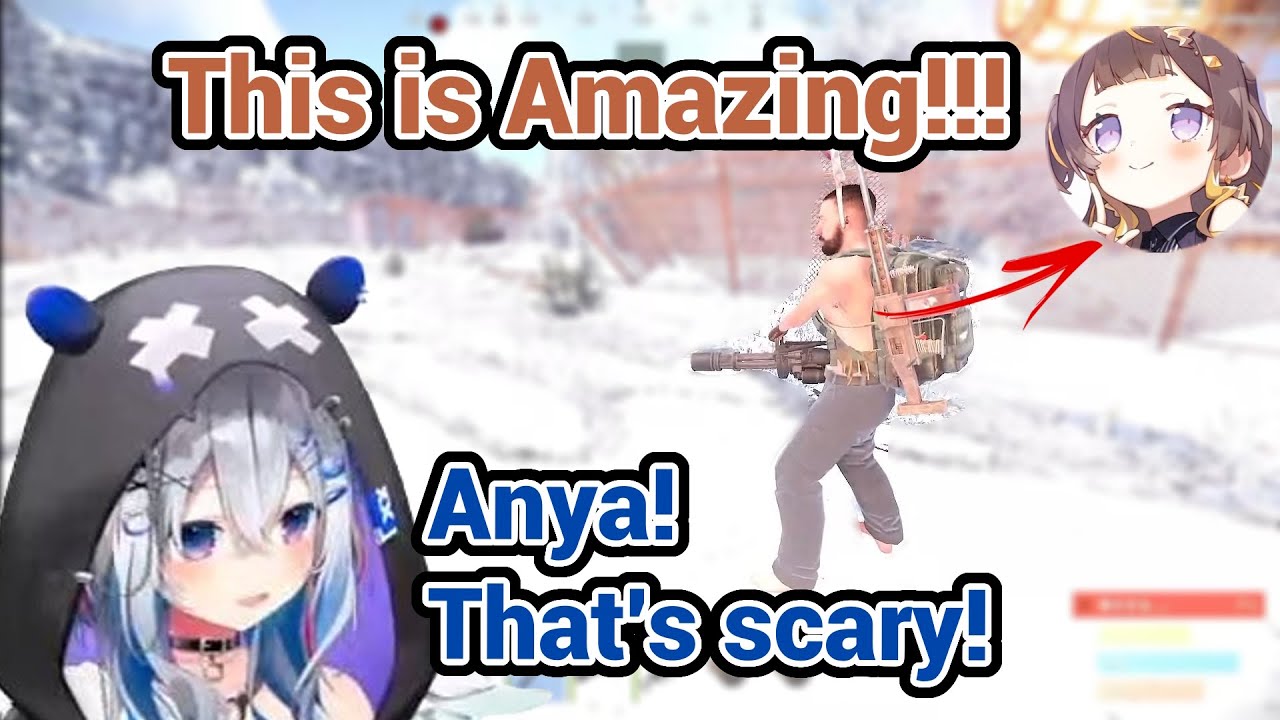 Anya Found One of The Craziest Gun in The Game with Kanata in Hololive Rust!!!