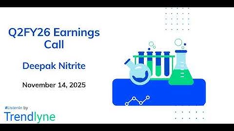 Deepak Nitrite Earnings Call for Q2FY26
