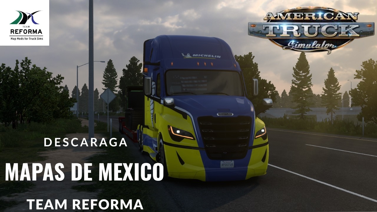 ‼️🚛 MAPAS DE MEXICO PARA AMERICAN TRUCK SIMULATOR 1.58.3 ‼️🚛