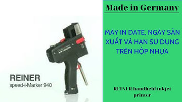 Máy in date, ngày sản xuất và hạn sử dụng trên hộp nhựa