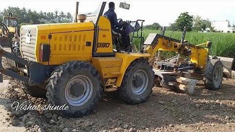Mahindra Grader G 90 working 🔥