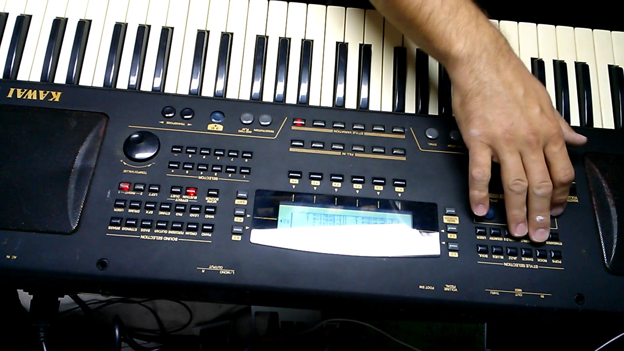 KAWAI Z1000 (sounds and styles demonstration) - YouTube
