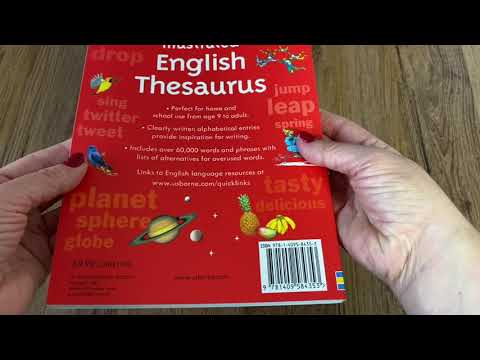 Illustrated English Thesaurus, Usborne