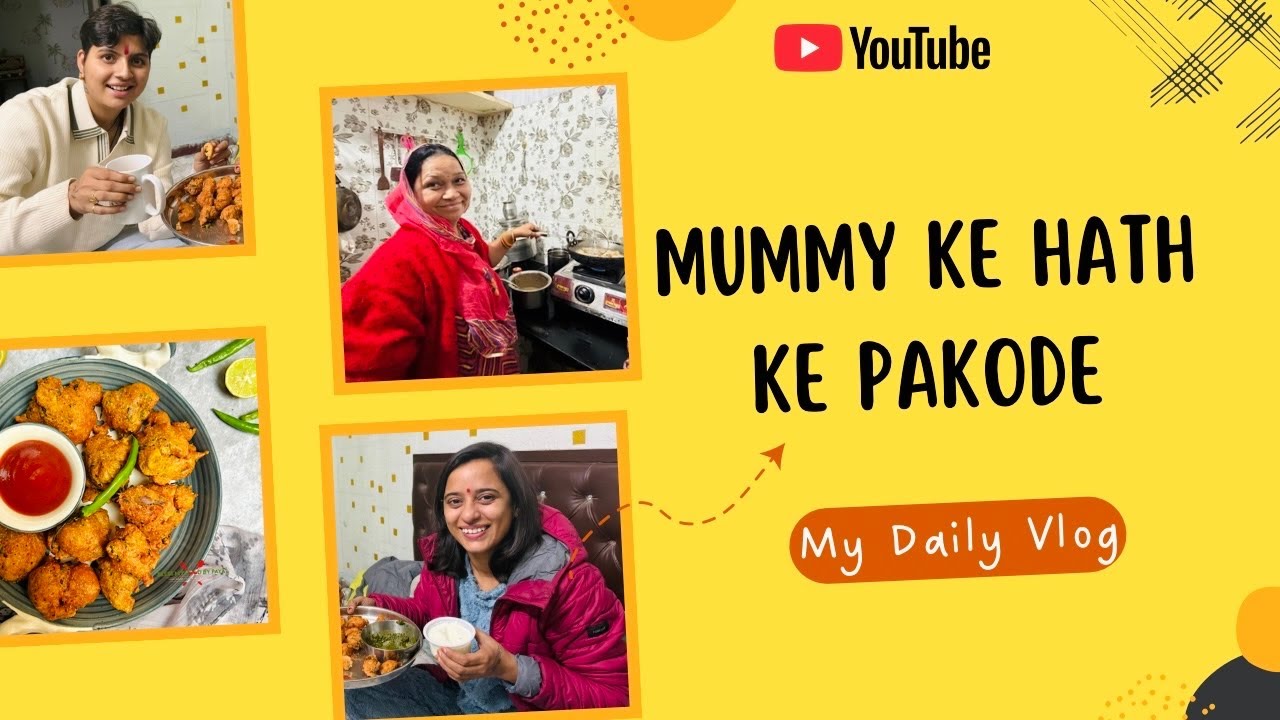 Mummy ke Haath ki Daal Pakodi aur Gulgule 😍 | Desi Nashta | Ghar ka Swad