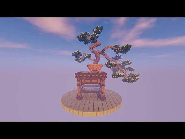 Bonsai Tree - Minecraft Build Timelapse [Speed Build] - YouTube