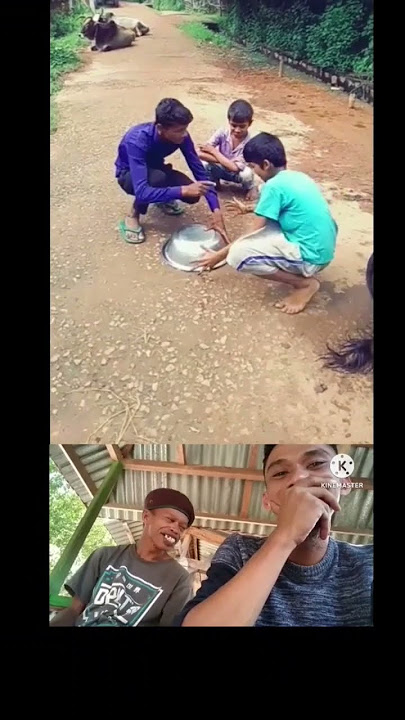 kena prank megang kotoran sapi!!🤣🤣