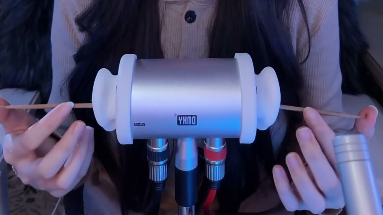 Triggers Ear Cleaning ASMR: Goose Feather, Cotton Swabs, Puff & Oily Cupping / 3HR (No Talking)