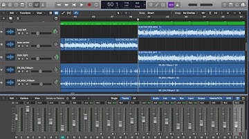 Massive DI Bass tone in Logic using Stock Plugins