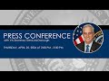 Va secretary press conference thursday april 25 2024