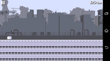 Canabalt gameplay (Android version)